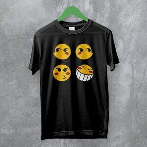 Cowboy Bebop Expression Emoticon Space Anime Cyberpunk Cartoon T-Shirt 165